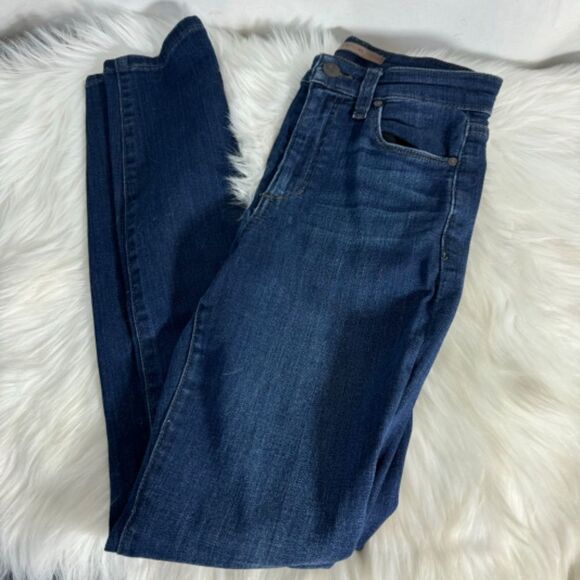 Joe's Jeans High Rise Skinny Jeans Cassandra Wash Sz 24 - Picture 4 of 6